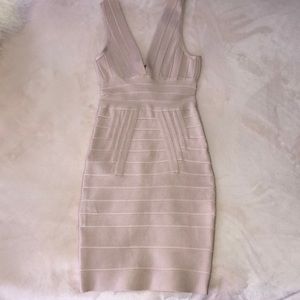 Champagne Bandage Dress size S
